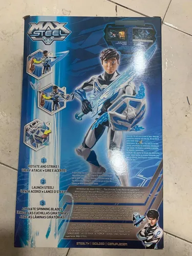 Figura Max Steel Nuevo