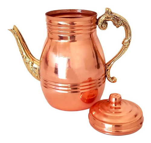 Jarra De Cobre Para Beber Água 750ml