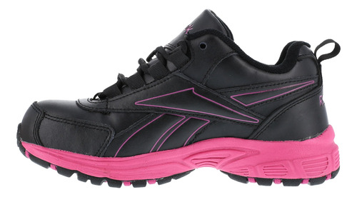 Reebok Mujeres Negro / Pink Cuero Ateron S B00t8kn8bg_190324