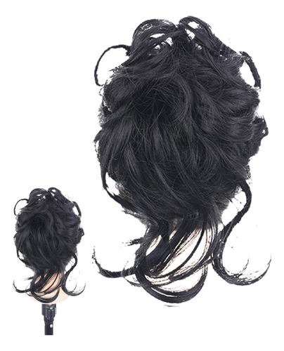CĂrculo De Pelo Desordenado, Barba Larga, Bolas, Negro