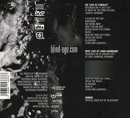 Blind Ego Liquid Live Usa Import Cd + Dvd Nuevo