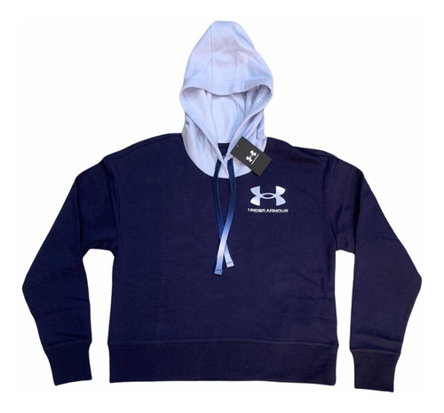 Sudadera Under Armour Mujer Azul 1365131-410 Look Trendy