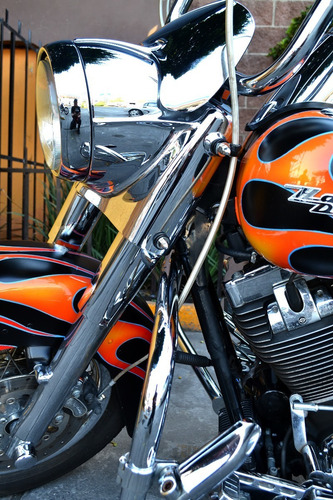 Imagen 13 de 15 de Impresionante Harley Road King Custom 1584 Muy Llamativa