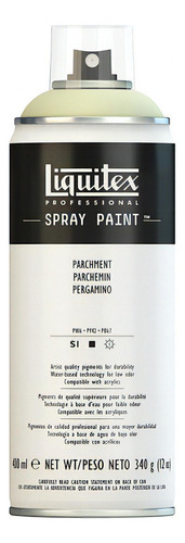 Pintura acrílica en aerosol Liquitex 0436, 400 ml, pergamino