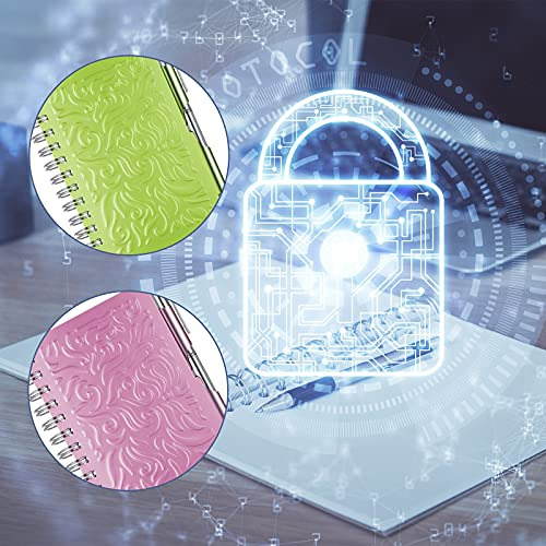 2 Pieces Portable Password Book Password Organizer Note...