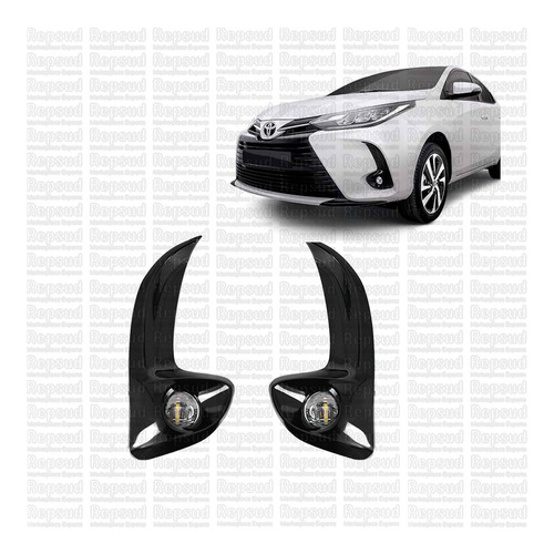 Kit De Neblineros Ambos Lados Toyota Yaris 2021