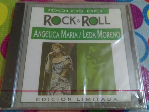 Angélica María Y Leda Moreno Cd Ídolos Del R&r Sellado R