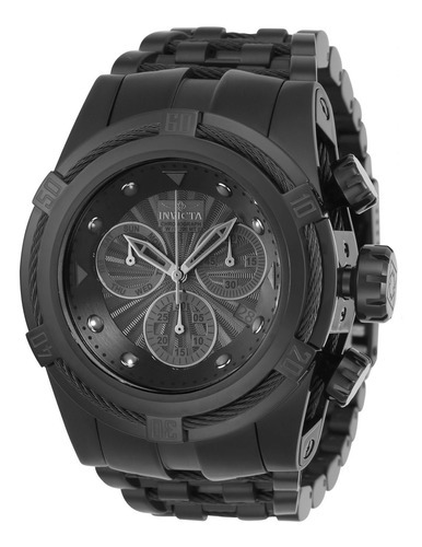 Reloj Invicta 23915 Bolt Cuarzo Hombre Color De La Correa Negro Color Del Bisel Negro Color Del Fondo Negro