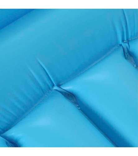 Colchon Flotador Inflable Piscina Sencillo 189x69 +inflador