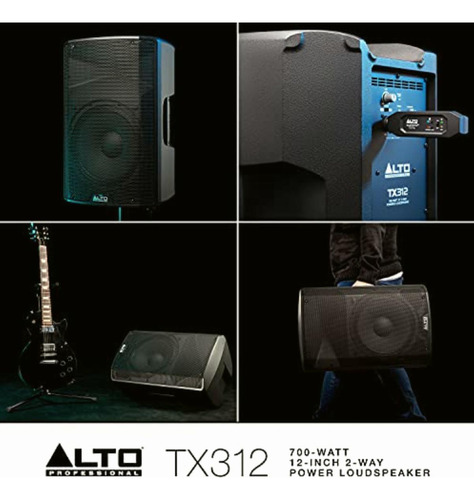 Alto Professional Tx312 Bocina Amplificada De 700 W, 12 Y 2