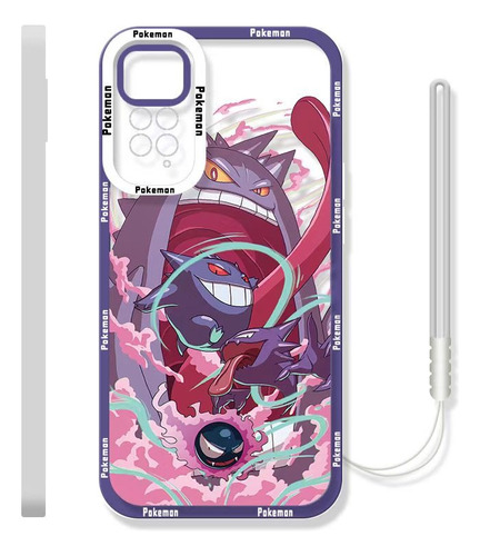 Funda De Tpu Diseño De Devil Saltando Para Xiaomi + Correas
