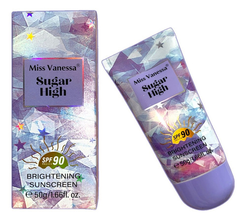 Protector Solar Spf90 Aroma A Algodon De Azucar Sugar High