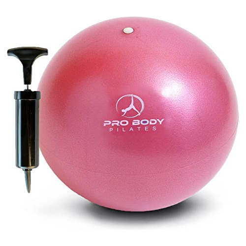 Mini Exercise Ball With Pump - 9 Inch Small Bender Ball...