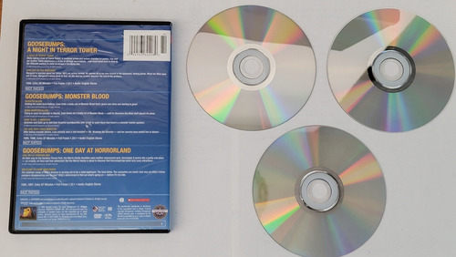 Goosebumps Triple Feature 3 - Dvd Set Región 1 (Usado)