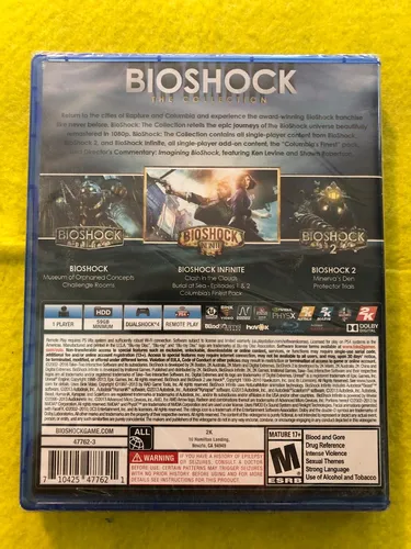 Bioshock The Collection Ps4 Fisico Nuevo Sellado