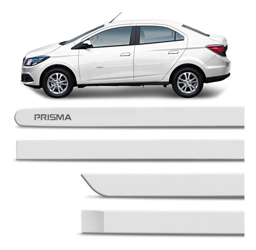 Friso Lateral Prisma Novo 13 A 2019 Branco Cor Original Jogo