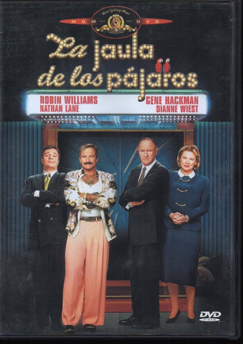La Jaula De Los Pájaros Robin Williams Gene Hackman Pel. Dvd