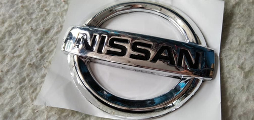 Emblema Logo Nissan Frontier Tiida Marcha Medida 11x10cm