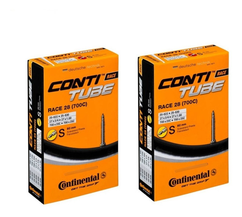 Par Camara De Ar Continental Speed 60mm - Original Na Caixa