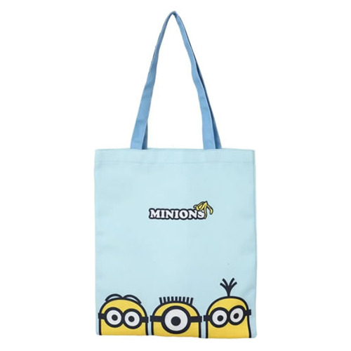 Sacola De Compras Modelo Minions Tamanho 39x34 Cm.