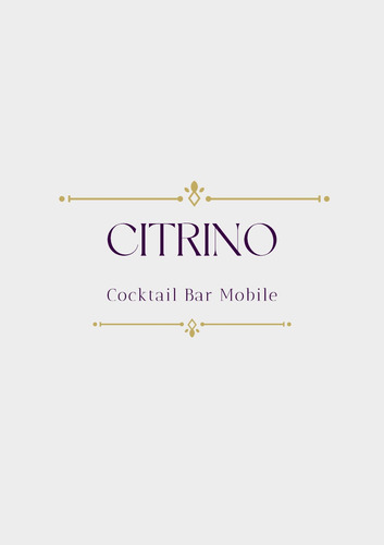  Barra Móvil / Tragos / Eventos / Cocktail Bar Citrino