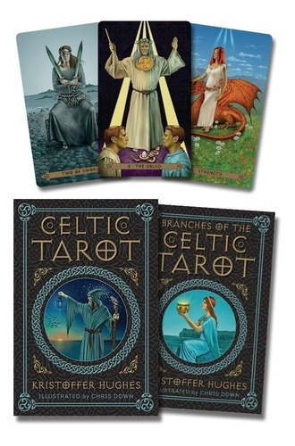Celtic Tarot, De Kristoffer Hughes. Editorial Llewellyn En Inglés
