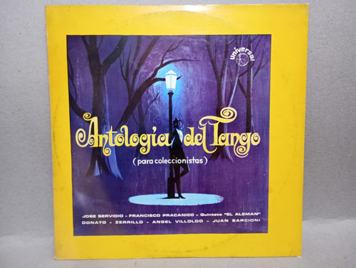 Antologia Del Tango (para Coleccionistas) Lp Universal 