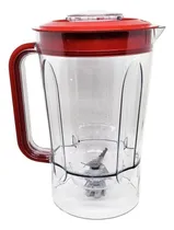 Comprar Copo De Liquidificador Philco Plq950 Plq800 Vermelho De Acrílico Compatível Com A Marca De Liquidificador Ph800