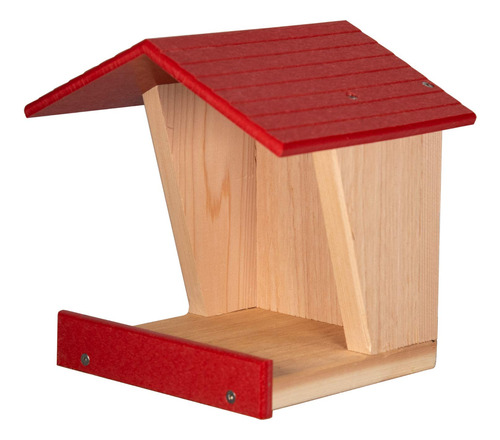 Wildlife Modern Style Cedar Robin Roost Techo Madera