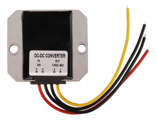 Convertidor De 24 V A 12 V, Convertidor De Voltaje De 5 A 6