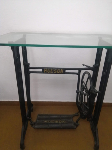 Mesa Silla Coser Con Vidrio 80 X 45 X 4