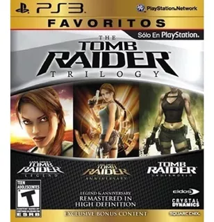Juego The Tomb Raider Trilogy Remastered para PS3 Media Física