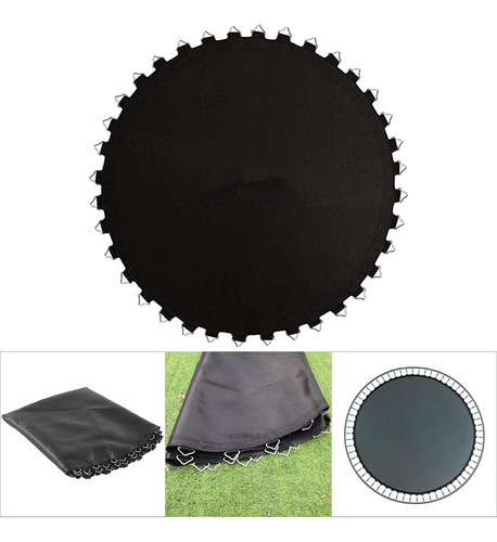 Colchoneta De Trampolín Redonda Para Saltar, 36 Hebillas