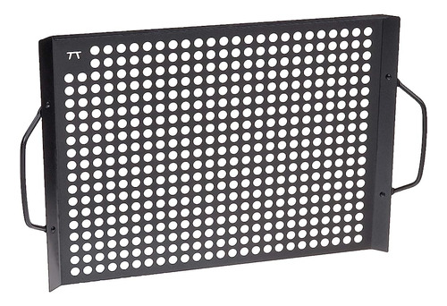 Outset Qd81, Rejilla De Parrilla Antiadherente Con Asas, Neg