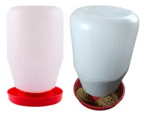 Comprar Paquete 1 Bebedero 4 Litros + 1 Comedero 4 Litros Para Aves