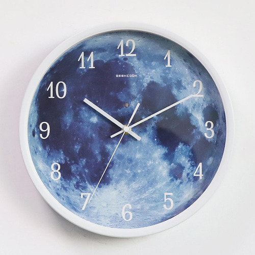 Luz Nocturna Reloj De Pared Reloj Luminoso Redondo 12