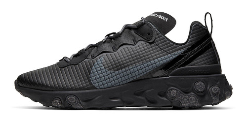 Zapatillas Nike React Element 55 Grid Black Ci3835-002   