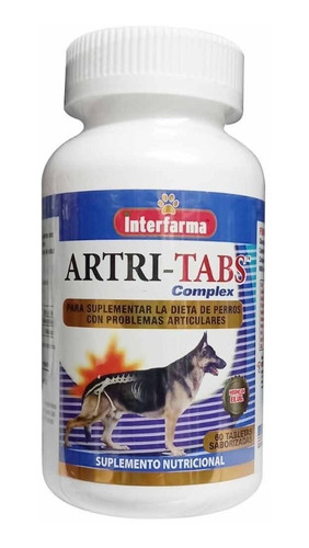 Imagen 1 de 2 de Artri-tabs Suplemento Articular Perro X60 Palatable