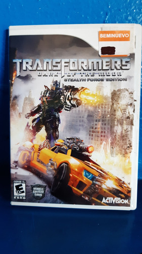 Transformers Dark Of The Moon Juego Para Wii 