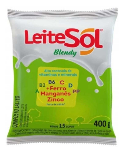 Composto Lácteo Leitesol Blendy Pacote 400g