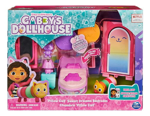  Casa De Muñecas Gabbys Dollhouse Set Ambientes Y Accesorios