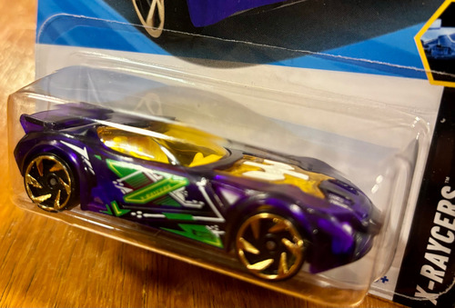 Hot Wheels Nerve Hammer X-racers 13/250 Roxo