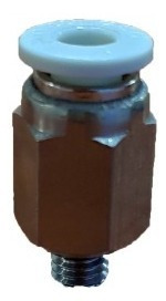 Conector Recto (racor) Mang. 4 X Rosca M5