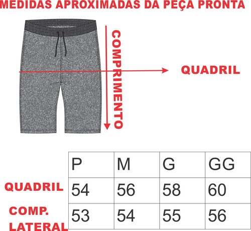 Moldes De Bermuda Masculina Moletinho Com Elástico