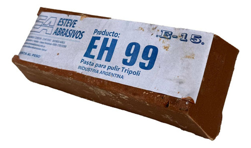 Pasta Para Pulir Eh-99 Metales No Ferrosos Plata Bronce
