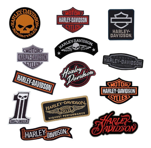 Catalogo Parches Bordados Harley Motos Motoquetos 
