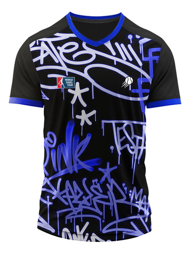 Remera Padel Talle Grande Deportiva Sublimada Poliester Tela