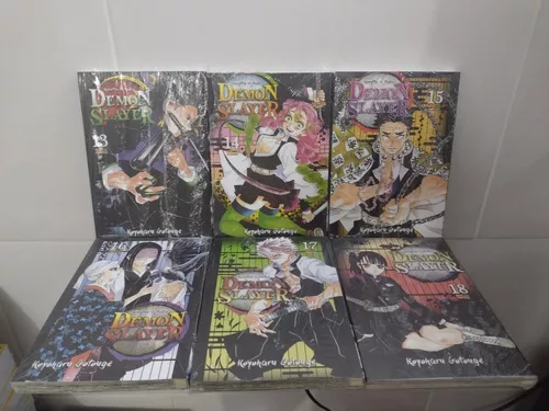 Mangá Demon Slayer 1 ao 23 Léia a Descrição