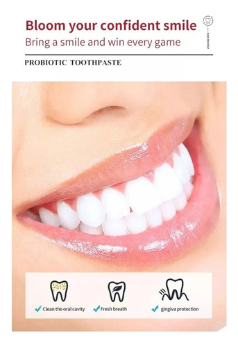 V Pasta De Dientes Probiótica Cophosu Sp10, Pasta De