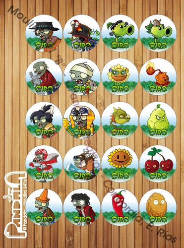 Bolsitas Para Sorpresitas Plants Vs Zombies X10 Unid.